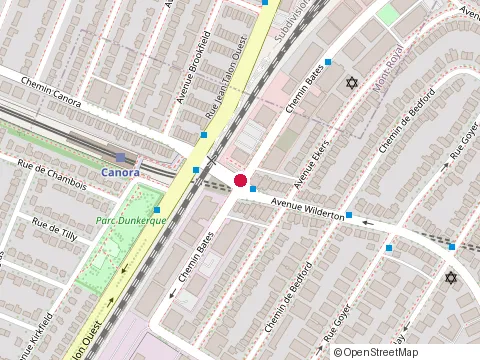 Location of Centre Dentaire Canora at 6975 Avenue Wilderton, Montréal