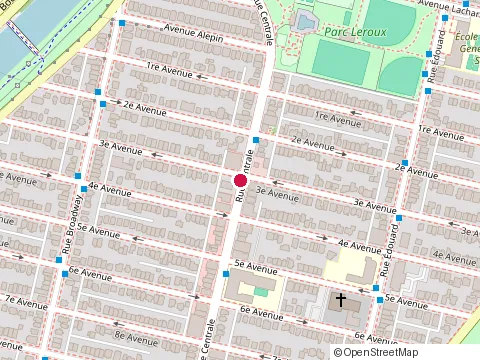 Location of Centre Dentaire et d’Implantologie Lasalle at 7631 Rue Centrale, LaSalle