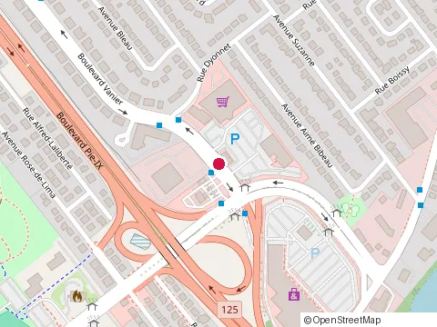 Location of Centre Dentaire Évident at 833 Bd Vanier, Laval
