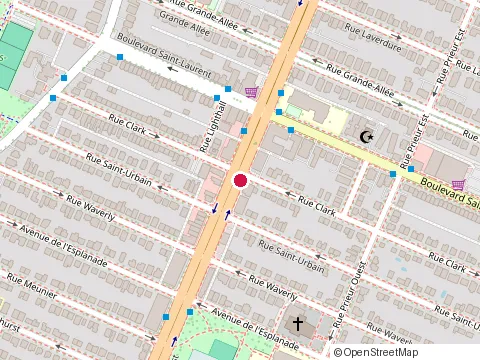 Location of Centre Dentaire Express at 50 Boulevard Henri-Bourassa O, Montréal