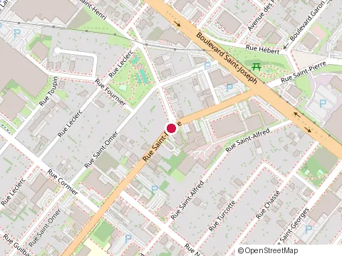 Location of Centre Dentaire Forcier at 493 Rue Saint-Pierre, Drummondville