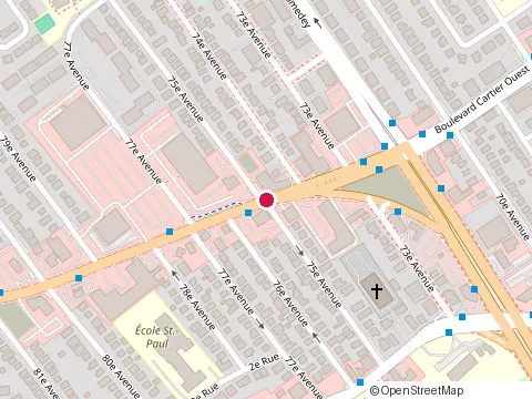 Location of Centre Dentaire George Turk at 395 Bd Curé-Labelle, Laval