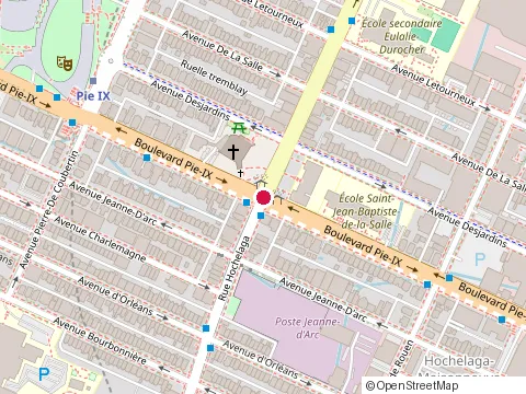 Location of Centre Dentaire Hochelaga at 4007 Rue Hochelaga, Montréal