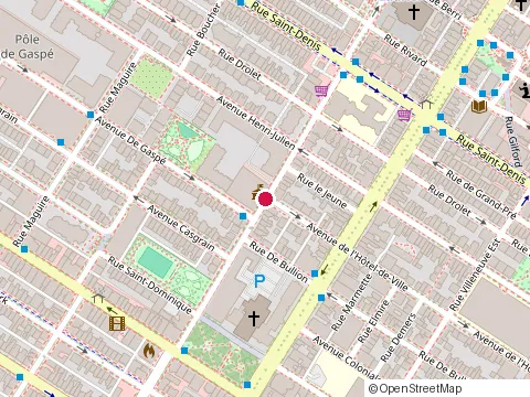 Location of Centre Dentaire Laurier Inc at 201 Avenue Laurier E, Montréal