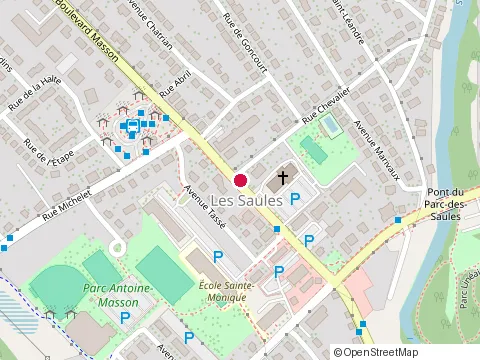 Location of Centre Dentaire Masse at 2780 Bd Masson Suite 200, Québec