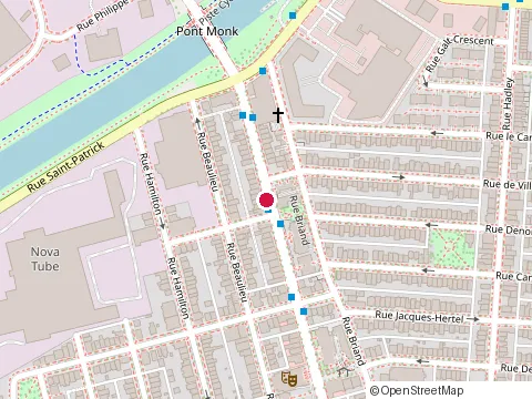 Location of Centre Dentaire Monk at 5733 Bd Monk, Montréal