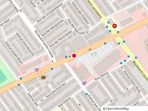 Location of Centre Dentaire Paulo & Taheri at 5653 boulevard Henri-Bourassa E # 4, Montreal-Nord