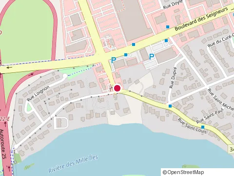 Location of Centre Dentaire Racine at 1215 Rue Saint-Louis, Terrebonne