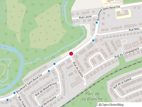 Location of Centre Dentaire Touchette at 1124 Boulevard Saint-René O, Gatineau