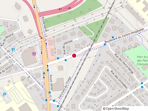 Location of Centre Dentaire Valérie Petitjean at 9187 Boulevard du Centre-Hospitalier, Lévis