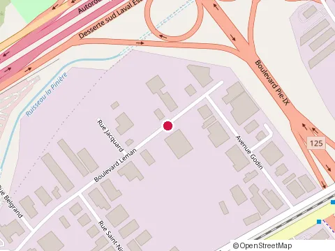 Location of Centre du Camion Laval at 4000 Boulevard Leman, Laval
