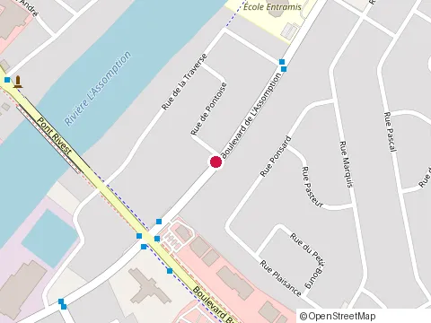 Location of Centre du Mieux-Être Optimal Inc at 517 Bd de l'Assomption, Repentigny