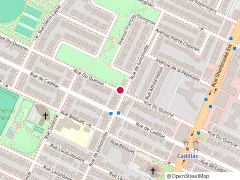 Location of Centre Duquesne at 5005 Rue du Quesne, Montréal