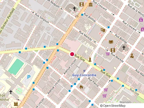 Emplacement de Centre Eclat Beaute au 2250 Rue Guy, Montréal