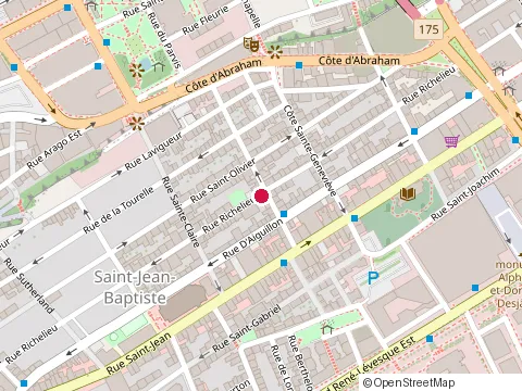 Location of Centre Famille Haute-Ville at 597  Rue Richelieu, Québec