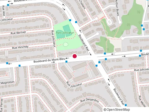 Location of Centre Generations at 128 Bd du Mont-Bleu, Gatineau