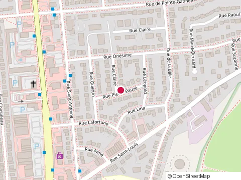 Location of Centre la Cité at 50 Rue des Servantes, Gatineau