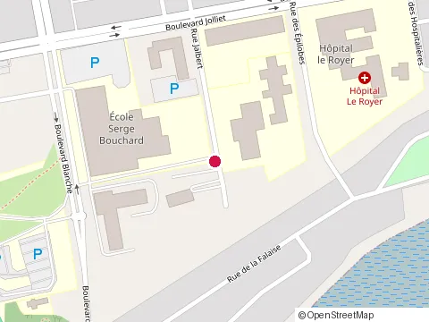 Location of Centre Local Demploi Direction Rgionale de la Cte-Nord at 550 boulevard Blanche, Baie-Comeau