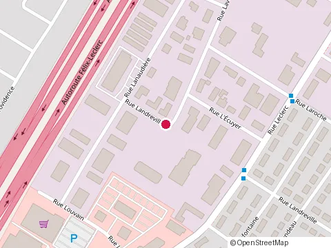 Location of Centre Mecanique de Frias at 135 Rue Landreville, Repentigny