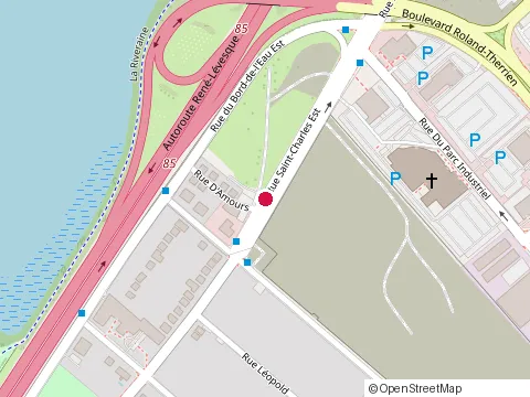 Location of Centre Mécanique Saint-Charles at 620 Rue Saint-Charles Ouest, Longueuil
