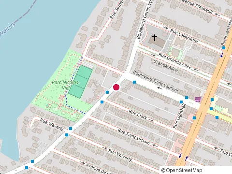 Location of Centre Mental Gym at 39 boulevard Gouin O, Montréal