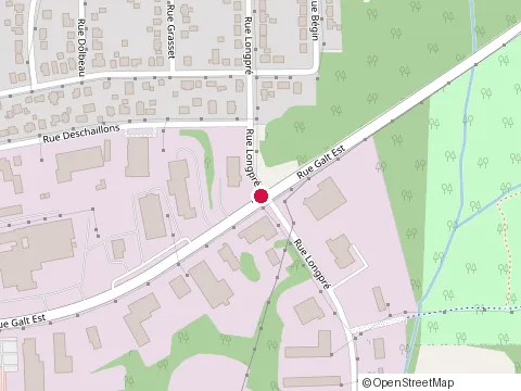 Location of Centre Microtech at 720 Rue Longpré, Sherbrooke