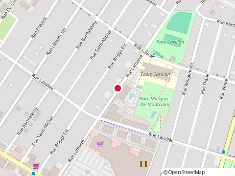 Location of Centre Montérégien de Réadaptation at 388 Rue Lamarre, Longueuil