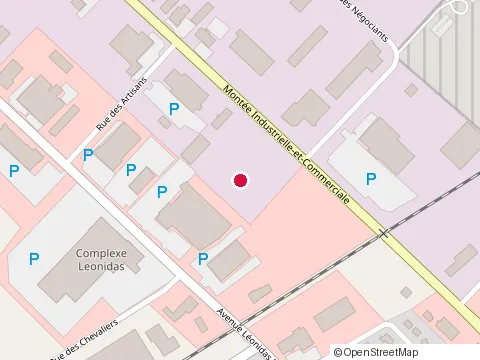 Location of Centre Multidisciplinaire Aster at 431 Rue des Artisans, Rimouski