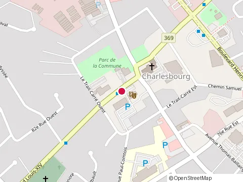 Location of Centre Odilon-Gauthier at 742 Louis-Xiv Boul, Québec
