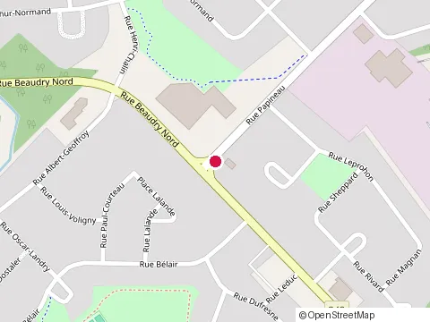 Location of Centre Orthopédique Joly Inc at 985 Rue Papineau, Joliette