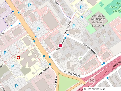 Location of Centre Orthopédique Orthometrix at 32 rue Dubois, Saint-Eustache