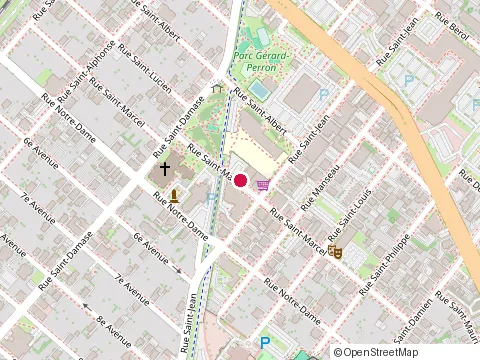 Location of Centre Pie Inc at 201 Rue St-Marcel, Drummondville