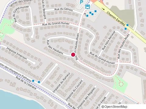 Location of Centre Professionnel Oeil d'Experts, Inc. at 112 Rue des Haubans, Gatineau