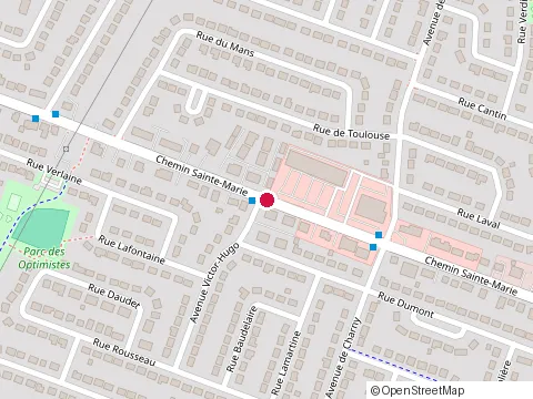 Location of Centre Professionnel Psy + at 2452 chemin Sainte-Marie, Mascouche