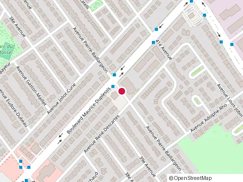Location of Centre Rbaal Ltee at 11991 Avenue Pierre-Baillargeon, Montréal