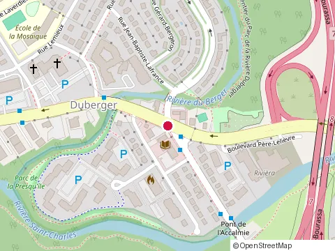 Location of Centre Road Assistance 2005 Inc at 2005 Bd Père-Lelièvre, Québec