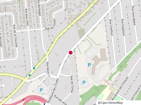 Location of Centre Technique des Chutes Inc. at 2045 boulevard des Chutes, Québec