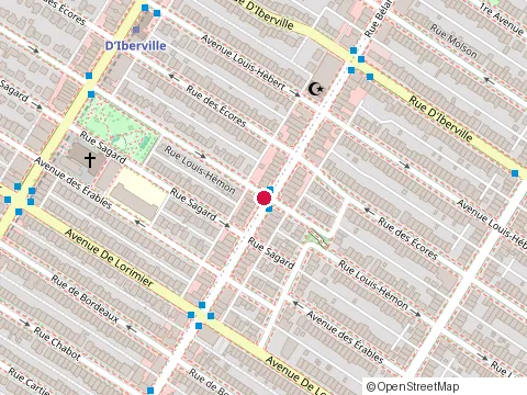 Location of Cep & le Houblon at 2280 Rue Belanger, Montréal
