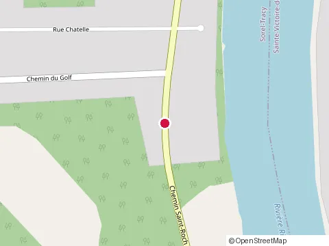 Location of Céramique Charest Inc. at 8225 Chem. Saint-Roch, Sorel-Tracy