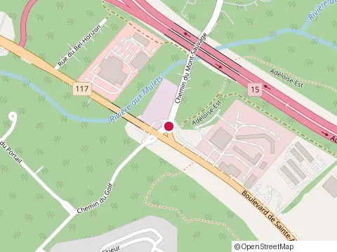 Location of Céramique Pro Design at 2171 chemin du Mont-Sauvage, Sainte-Adèle