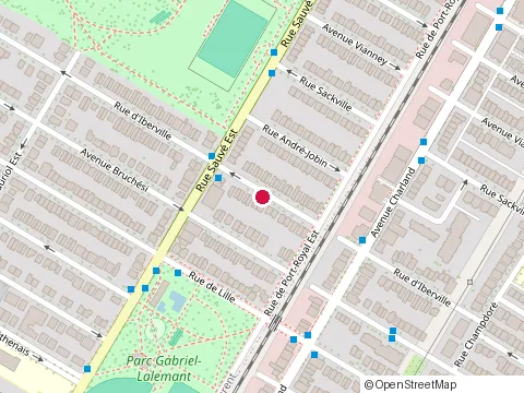 Location of Céramiques Santiago Inc at 9650 Rue d'Iberville, Montréal