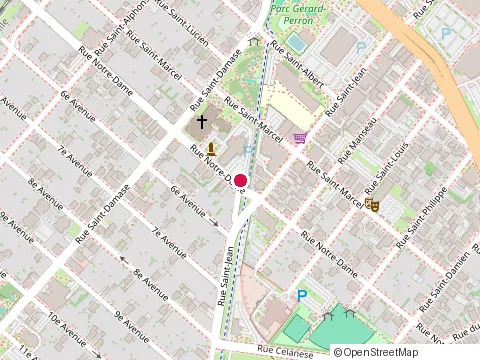 Location of Cercle de Fermières St-Joseph-Drummondville at 480 Rue Notre-Dame, Drummondville
