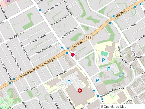 Location of Cerise et Citron 🍒🍋 at 1700 1Re Av., Québec