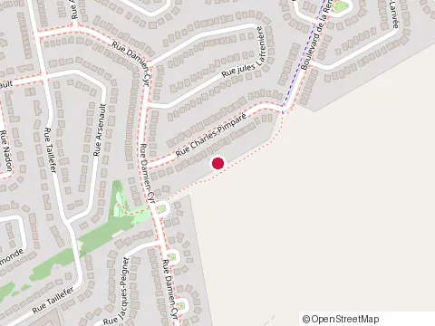 Location of Ceserco at 475 Jules-Lafreniere Rue, Laval