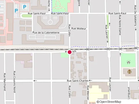 Location of Cfcm Impot Enr at 194 Rue Foch, Saint-Jean-sur-Richelieu