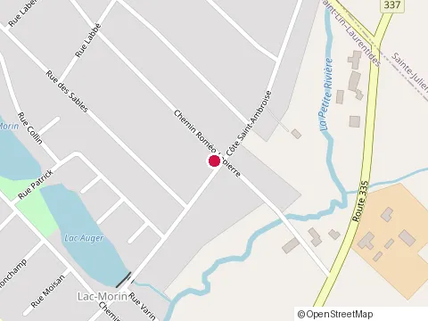 Location of Cfh Construction at 659 Côte St Ambroise, Saint-Lin-Laurentides