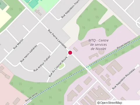 Location of Cger at 555 Rue Pierre-Laviolette, Nicolet