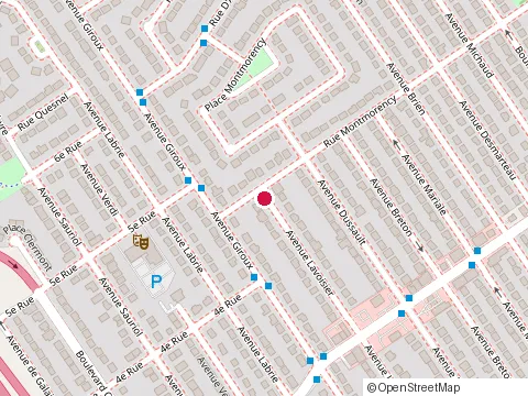 Location of Cgk Construction, Laval