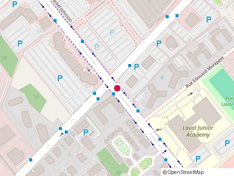 Location of Ch2015 at 2400 Bd Daniel-Johnson, Laval