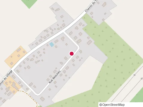 Location of Chalet d'Ixworth at Chemin de l'Érablière & Ch d'Ixworth, Saint-Onésime